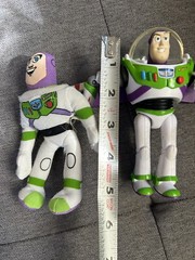 Disney Toy Story Buzz Lightyear 12 inch Action Figure & Small Plush (helmet)