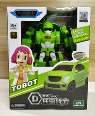 Color Box Tobot Transform Car Action Doll MINI Warrior Car Children’s Gift