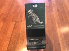 New in box Robot T-Rex Remote Control Walking Roaring 7.9 inch DINOSAUR ages 8+