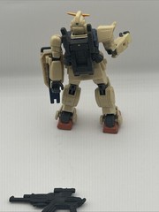 MSIA Gundam RX-79[G] Ground Type Mobile Suit Bandai, Backpack Missing Side Panel