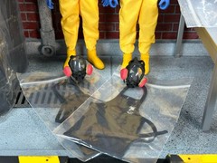 Manipple Studio 1/12 Breaking Bad Walter and Jessie Mezco Style Hazmat Figures