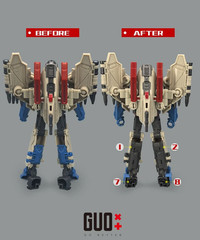 GO BETTER 3D DIY Filler Upgrade Kit For Studio Series One Starscream US