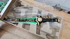Bandai Power Rangers Legacy Dragon Dagger Signed By Jason David Frank W/ Photo