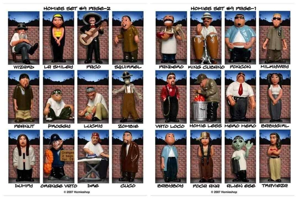 HOMIES SERIES 9 SCALE 1:32 NEW MINIFIGURE PICK ONE RARE CHASERS