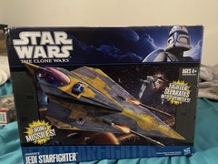 Clone Wars Anakin’s Jedi Starfighter: from Star Wars