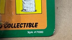Vtg Original 1986 Tara Toy SESAME STREET OSCAR THE GROUCH Action Figure 7100 MOC