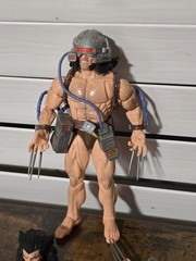Marvel Legends Wolverine Weapon X Retro Card Exclusive 6” X-men Figure Excellent