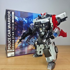 Dream Star DST02-007 Prowl Devastator Police Car Warrior Transformation Figure