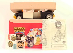Vintage Police Academy Crazy Cruiser Police Car Distri Toys Kenner 1988 Arg MIB