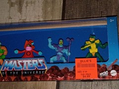 Masters of the Universe He-Man Skeletor 5 piece set, Micro Collection Mattel