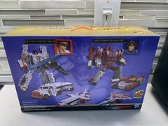 Transformers Street Fighter II 35TH Optimus Prime RYU vs Megatron BISON TAKARA