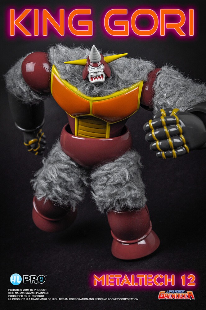 High Dream HL Pro Grendizer Metaltech MT12 King Gori diecast figure SEALED