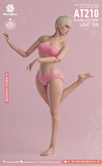 Worldbox AT210 Light Tan 1/6 Female Body Durable Skinny Waist Figure 12″ Hot Toy
