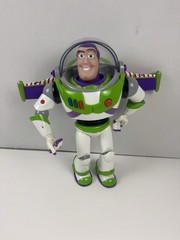 Toy Story Buzz Lightyear 12’’ Talking Action Disney ANDY On Foot Tested Read