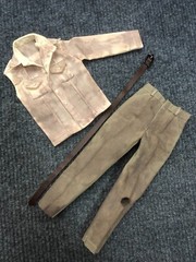 1/6 Custom Indiana Jones Harrison Ford Suit BD for body Action Figure 12 inch