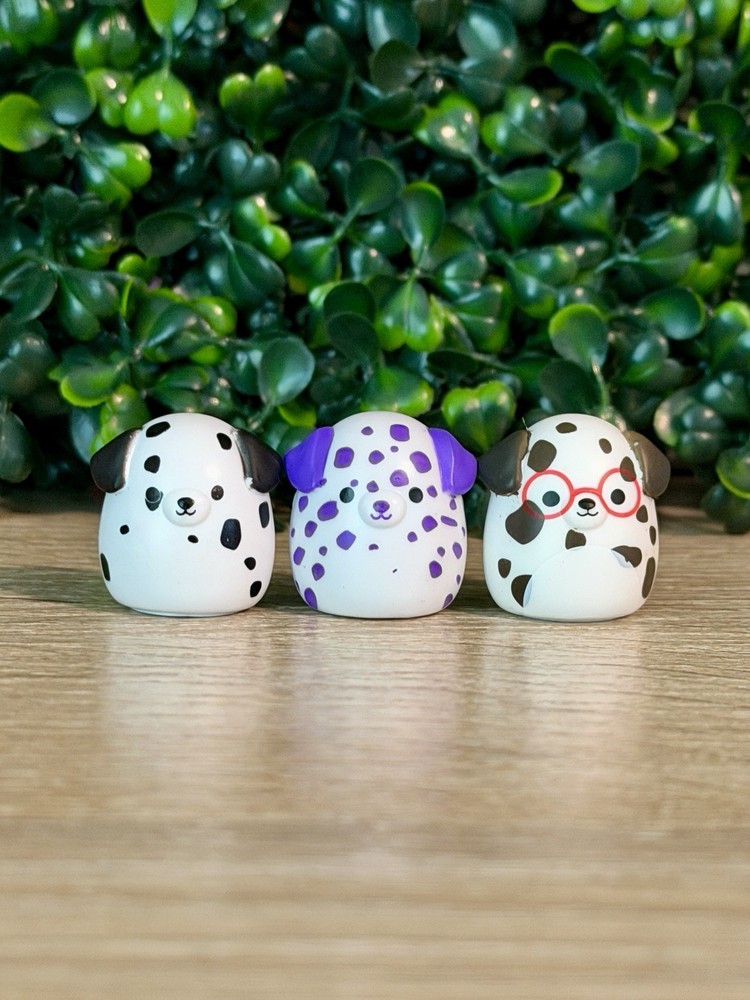 Squish-a-longs by Squishmallows Dalmatian Bundle