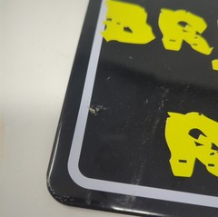 RARE Tech Deck Real Tin Sign Skateboarding 10″X12.5″ “BREAKIN THE RULES”