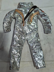 1969 Hasbro GI Joe Hong Kong Hidden Missile Discovery Astronaut Suit NJ-83
