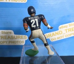 LOT OF 3 KENNER CHICAGO BEARS STARTING LINEUP FIGURE nfl slu Loose Woolford Neal