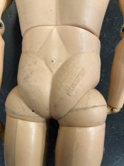 Hasbro 1974 GI Joe Air Adventurer Box 7282 Orange Jumpsuit All Original Blonde