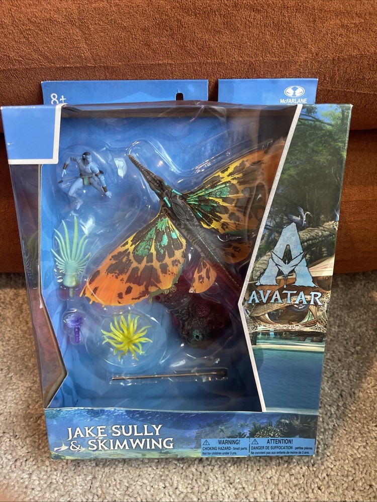 Avatar: The Way of Water – Jake Sully & Skimwing Deluxe Action Figure Set