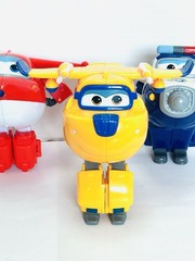 Super Wings Transform-A-Bots Lot(7) Astra Donnie Mira Paul Jett By Alpha Read