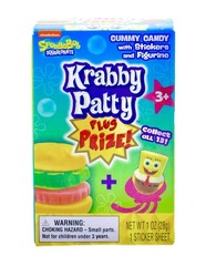 =Lot: 8 Blind Boxes= SpongeBob SquarePants Krabby Patty Candy Plus Prize