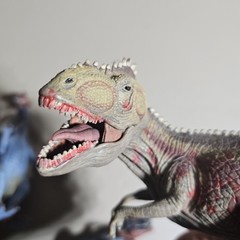 Lot of 3 Schleich Plastic Dinosaur Action Figures .