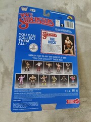 Mattel LJN WWE Superstars Series 3 THE ROCK Chase Black Card 💪🪨✊🔥