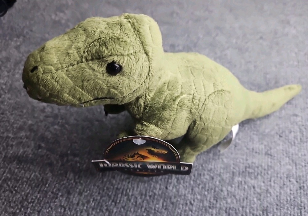 T-Rex Jurassic World Rebirth Plushie New With Tags (B)