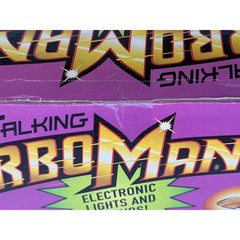 VT 1996 Talking Turbo Man Jingle All The Way Action Figure Tiger Electronics NIB