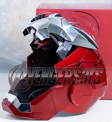 Autoking Iron Man Helmet MK5 1/1 Voice-controlled Mask Transform Cosplay Prop US