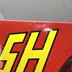 DC Direct Flash & Kid Flash Deluxe Action Figure boxed set w/ treadmill/ring