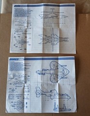 Vintage Lot of 14 GI Joe Blueprints