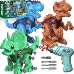 Laradola Dinosaur Toys for 3 4 5 6 7 8 Year Old Boys, Take Apart Dinosaur Toy