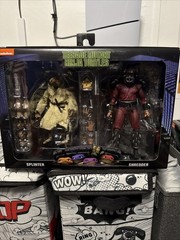 NECA TMNT Movie Splinter and Shredder – 2pack