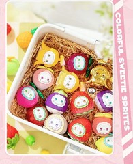 MJ Studio-Lucky EMMA-Colorful Sweetheart Sprites-Surprise Box of 8 Fruit Beans