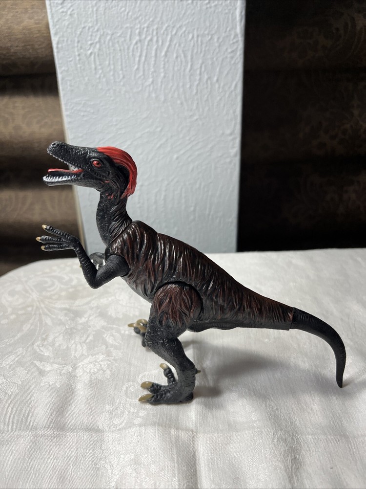 Kid Galaxy Detailed Collector Quality Toy Dinosaur. Fully Jointed Velociraptor