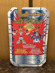 NEW 2001 Hasbro Medabots Mega-Emperor Figure Toy w Die Poster & Card