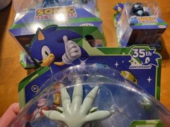 Sonic the Hedgehog SILVER RED STAR SPRING 35th Anniversary 4″ Jakks Pacific