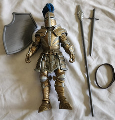 Mythic Legions Four Horseman Gold Knight Legion Builder Kickstarter 1.0 custom