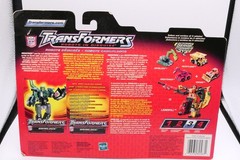 TRANSFORMERS Robots In Disguise 2001 Hasbro GRIMLOCK EXCAVATOR SEALED Card