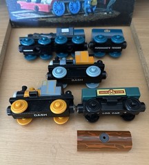 Learning Curve Wooden Thomas Train Misty Island Ferdinand,Bash,Dash, & Jobi Wood