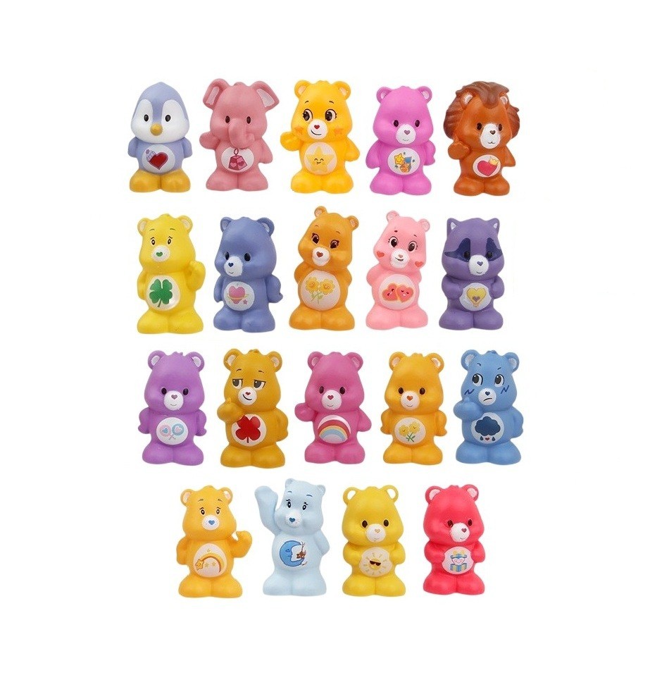 19pc Care Bears Carebears Playset 19 Figure Cake Topper Toy Doll Set Birthday