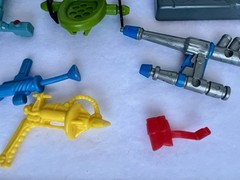 Vtg 1980’s-90’s TMNT Action Figure Parts & Accessories Lot 8 Pc Pre Owned 5.5oz