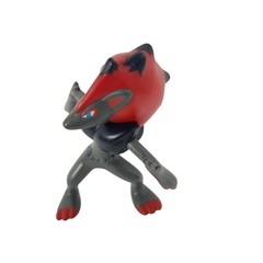 Pokemon Zoroark Figure Toy Anime Character Gray Red Collectible McDonalds