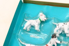 Extremely RARE Justoys Bend-Ems 101 Dalmatians 6-Piece Gift Set ON CARD New**