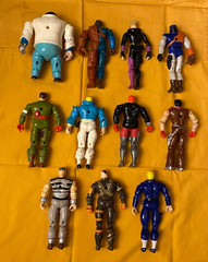 vintage Hasbro COPS N CROOKS action figures lot x11 free ship
