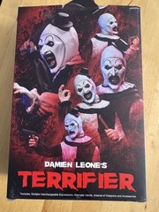 NECA Damien Leone’s TERRIFIER Ultimate ART THE CLOWN Horror 7″ Action Figure NIB