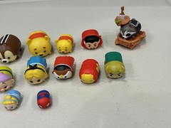 Disney Marvel Tsum Tsum Mini Vinyl Figures Lot Of 23